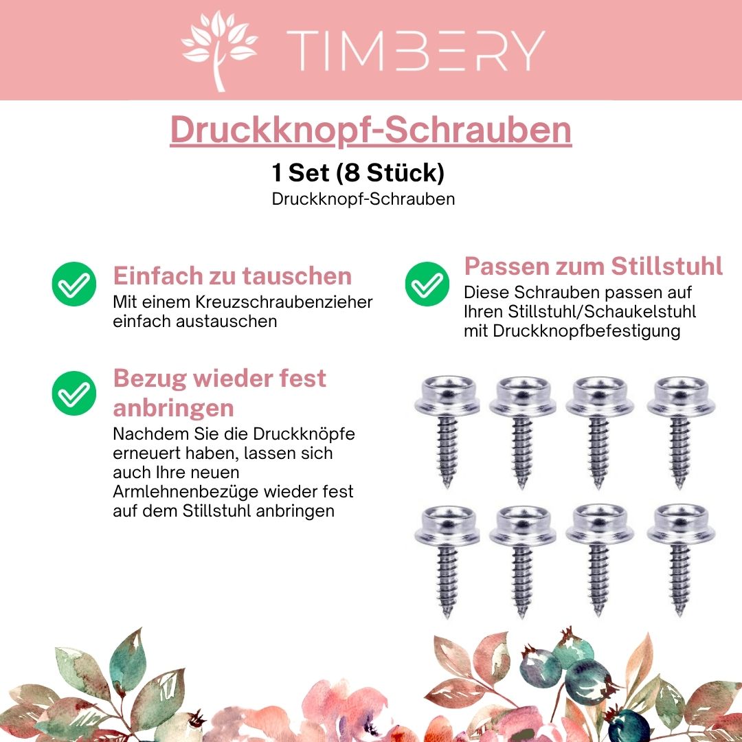 Vorteile Druckknopf-Schrauben