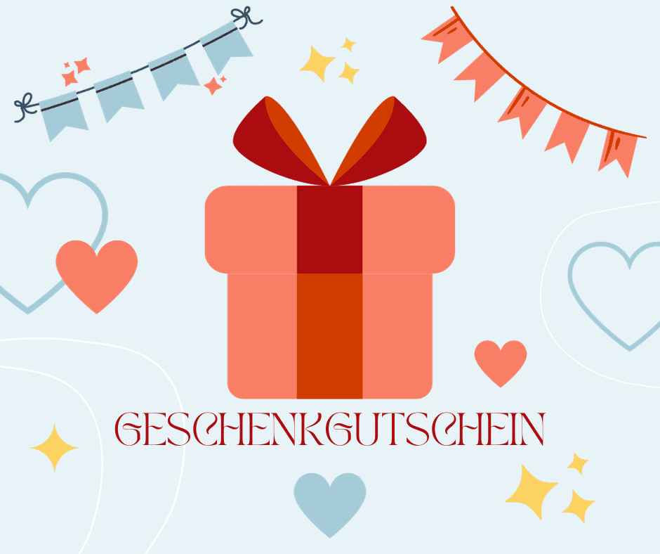 Freude schenken mit diesem Geschenkgutschein