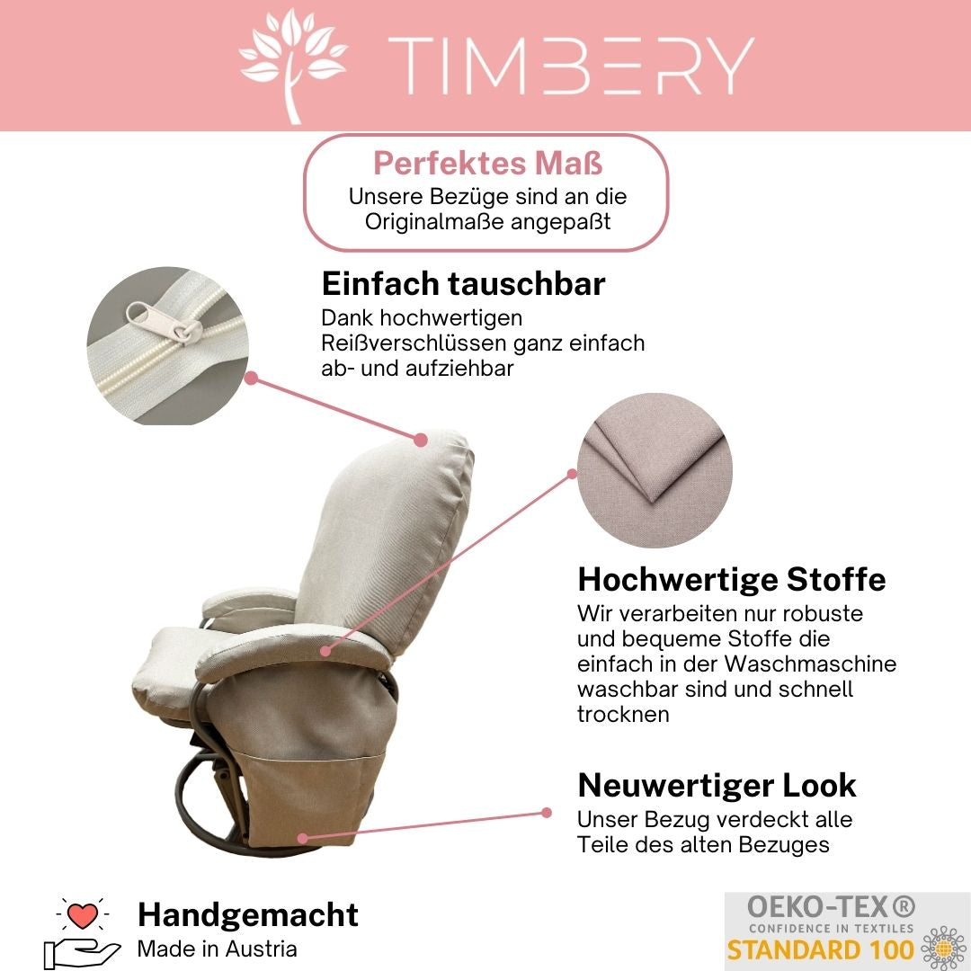 hauck glider ersatzbezug Stillstuhl Bezug für Hauck Metall Glider 🍼